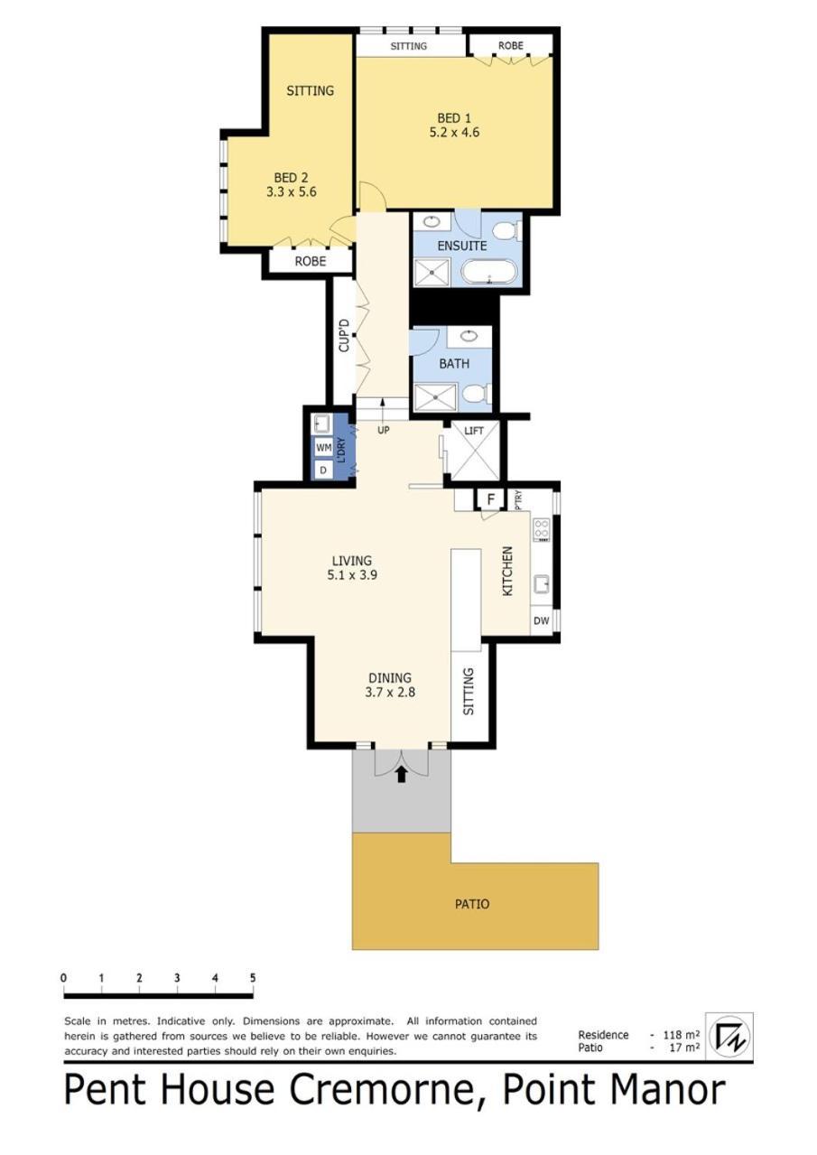 The Penthouse At Cremorne Point Apartment Sydney